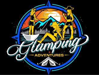 Glamping Adventures logo design by REDCROW