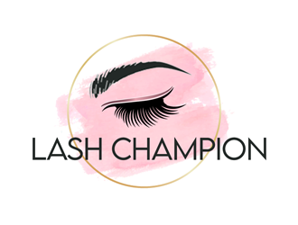 Lash Champion logo design by kunejo