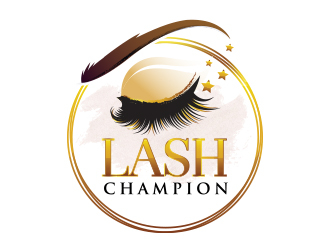 Lash Champion logo design by adm3