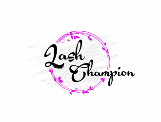Lash Champion logo design by giphone