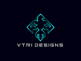 Vtri Designs logo design by SOLARFLARE