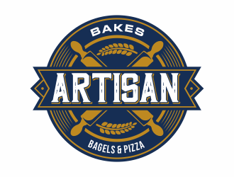 Artisan Bakes, Bagels and Pizza logo design by agus