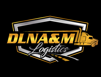 DLNA&M LOGISTICS  logo design by jaize