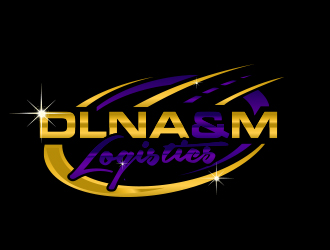 DLNA&M LOGISTICS  logo design by AB212