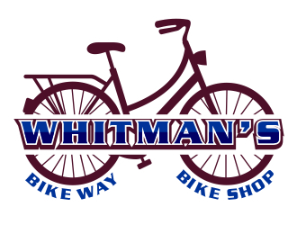 Whitmans Bike Way Bike Shop logo design by aura