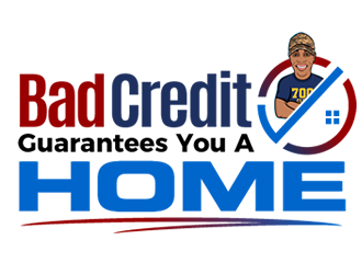 Bad Credit Guarantees You A Home logo design by Coolwanz