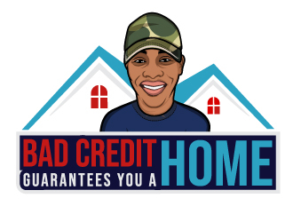 Bad Credit Guarantees You A Home logo design by leduy87qn