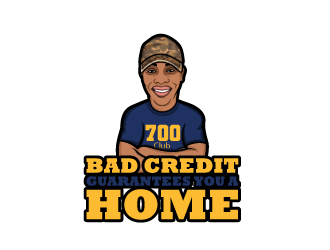Bad Credit Guarantees You A Home logo design by WRDY