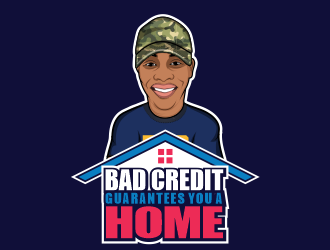 Bad Credit Guarantees You A Home logo design by jm77788