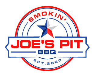 Smokin Joes Pit BBQ logo design by aryamaity