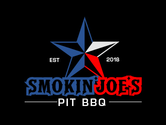 Smokin Joes Pit BBQ logo design by pambudi
