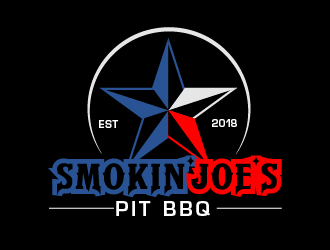 Smokin Joes Pit BBQ logo design by pambudi