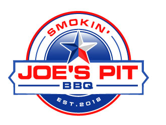 Smokin Joes Pit BBQ logo design by aryamaity