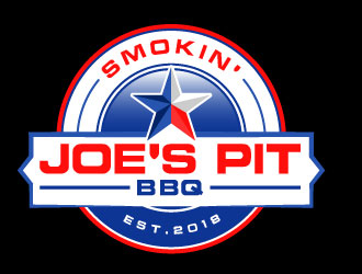 Smokin Joes Pit BBQ logo design by aryamaity