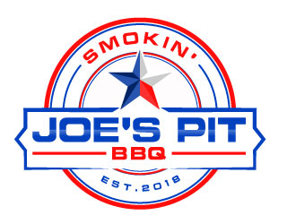 Smokin Joes Pit BBQ logo design by aryamaity