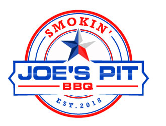 Smokin Joes Pit BBQ logo design by aryamaity
