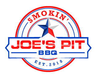 Smokin Joes Pit BBQ logo design by aryamaity