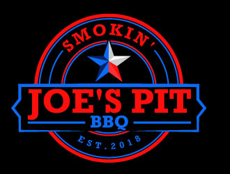 Smokin Joes Pit BBQ logo design by aryamaity