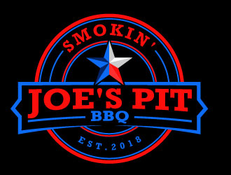 Smokin Joes Pit BBQ logo design by aryamaity