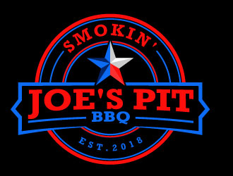 Smokin Joes Pit BBQ logo design by aryamaity