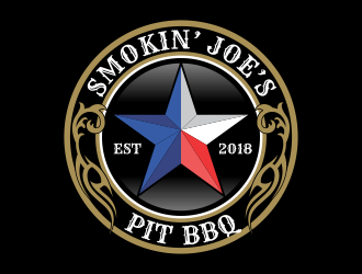 Smokin Joes Pit BBQ logo design by Kruger