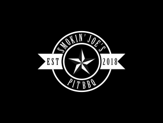 Smokin Joes Pit BBQ logo design by y7ce