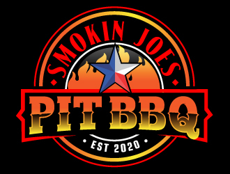 Smokin Joes Pit BBQ logo design by AamirKhan