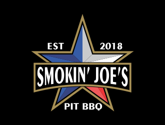 Smokin Joes Pit BBQ logo design by Kruger