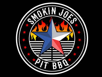 Smokin Joes Pit BBQ logo design by Suvendu