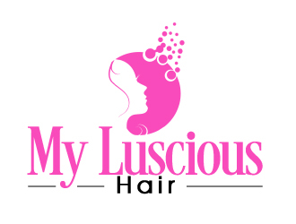 My Luscious Hair logo design by AamirKhan