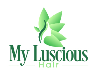 My Luscious Hair logo design by AamirKhan