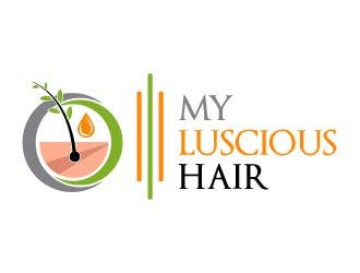 My Luscious Hair logo design by Suvendu