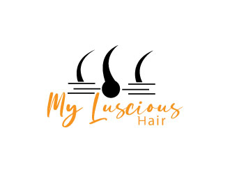My Luscious Hair logo design by Suvendu