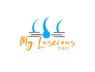 My Luscious Hair logo design by Suvendu
