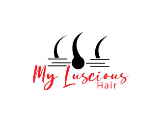 My Luscious Hair logo design by Suvendu