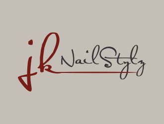 JK_NailStylz logo design by santrie