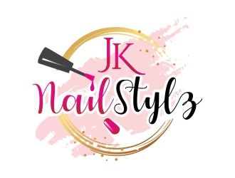 JK_NailStylz logo design by ruki