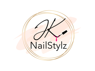 JK_NailStylz logo design by ingepro
