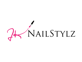 JK_NailStylz logo design by puthreeone