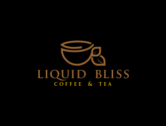 Liquid Bliss Coffee & Tea logo design by novilla
