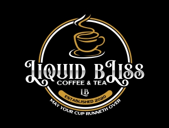 Liquid Bliss Coffee & Tea logo design by rizuki