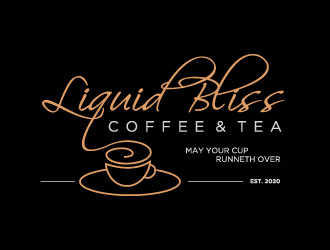 Liquid Bliss Coffee & Tea logo design by sndezzo