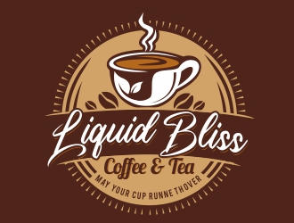 Liquid Bliss Coffee & Tea logo design by ruki