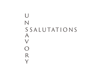 Unsavory Salutations logo design by dayco