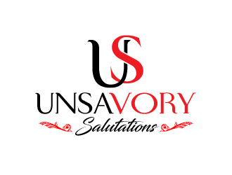Unsavory Salutations logo design by Suvendu
