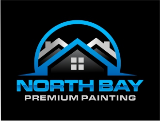 North Bay Premium Painting logo design by Mardhi