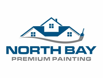 North Bay Premium Painting logo design by Mardhi