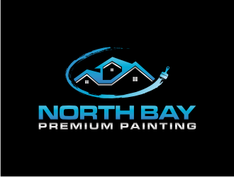North Bay Premium Painting logo design by sodimejo