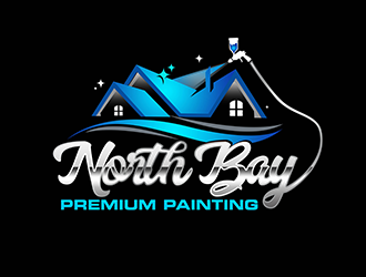 North Bay Premium Painting logo design by 3Dlogos