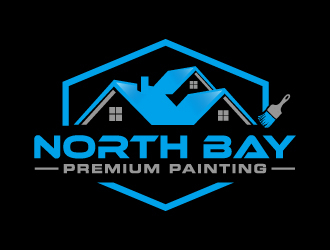 North Bay Premium Painting logo design by labo
